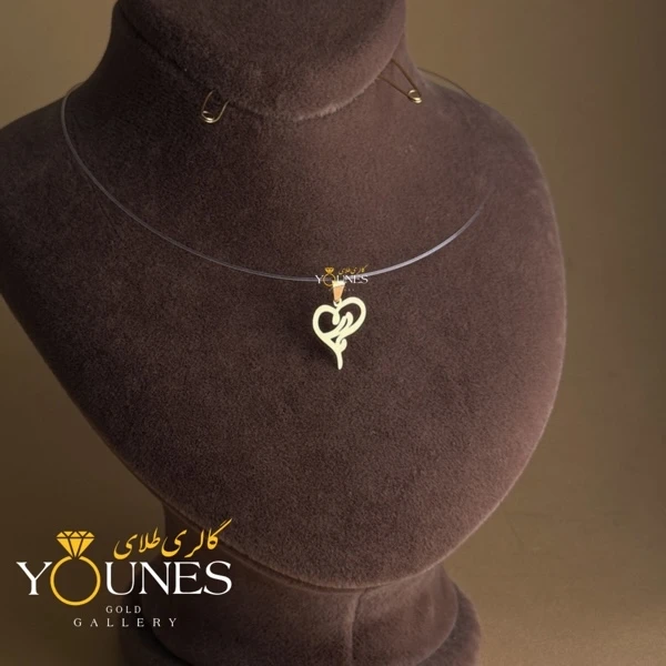 آویز طلا مادر قلب